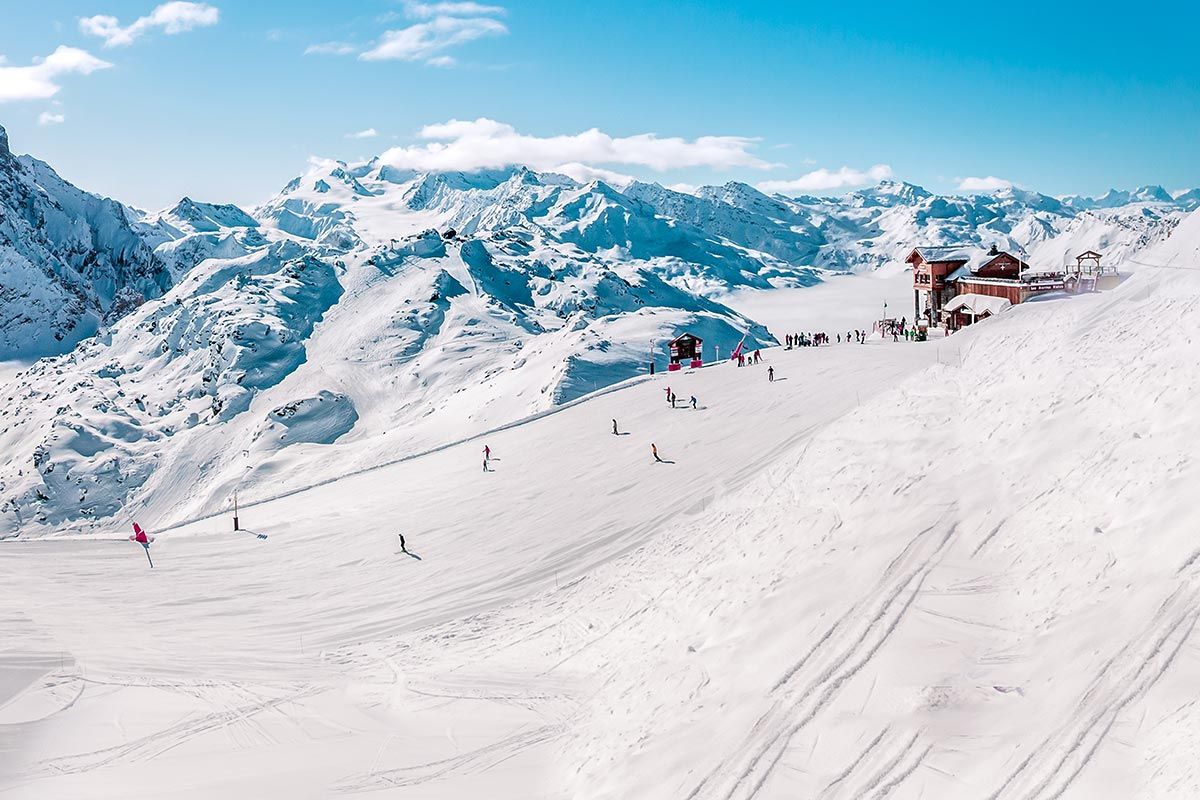 domaine skiable les 3 vallees