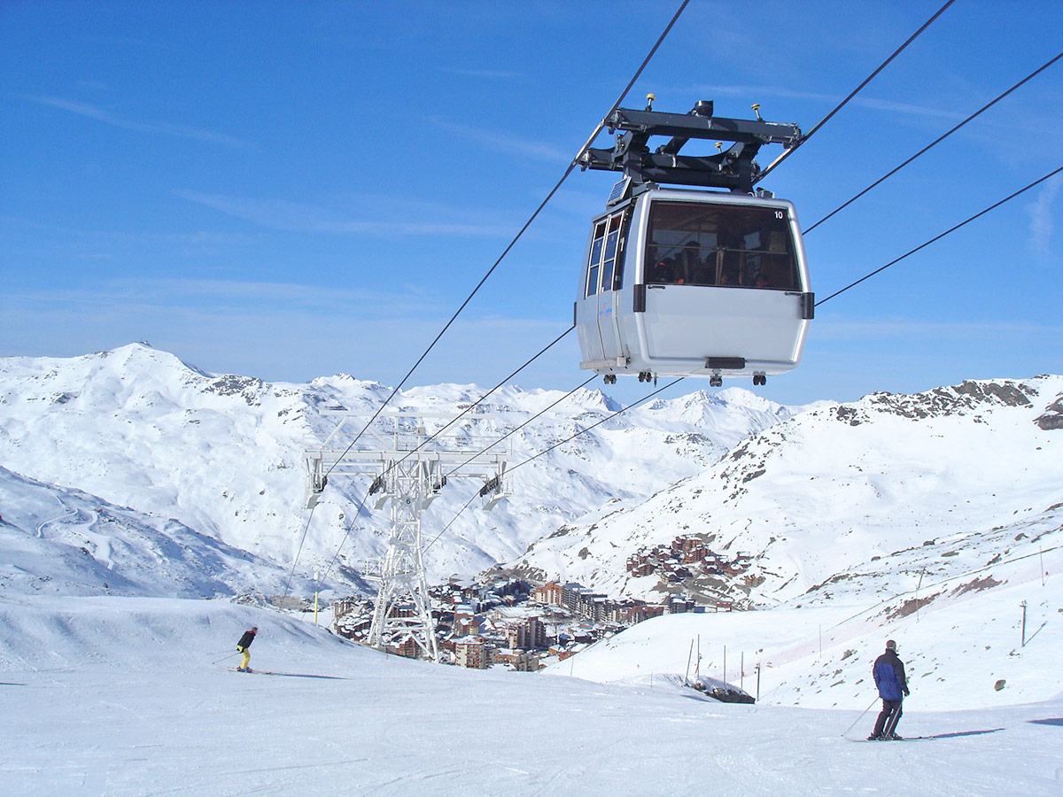 Val Thorens en février