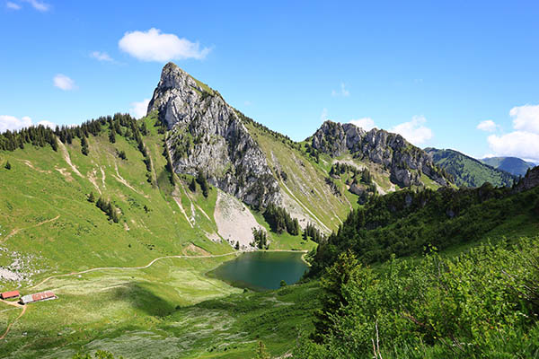lac cornettes de bise - savoie