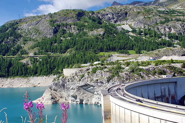 Tignes barrage Chevril