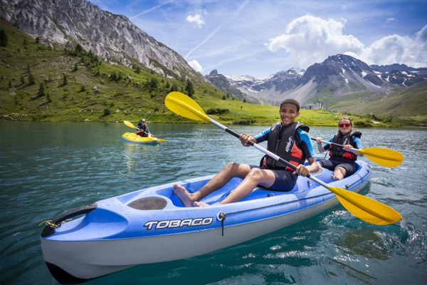 Tignes kayak
